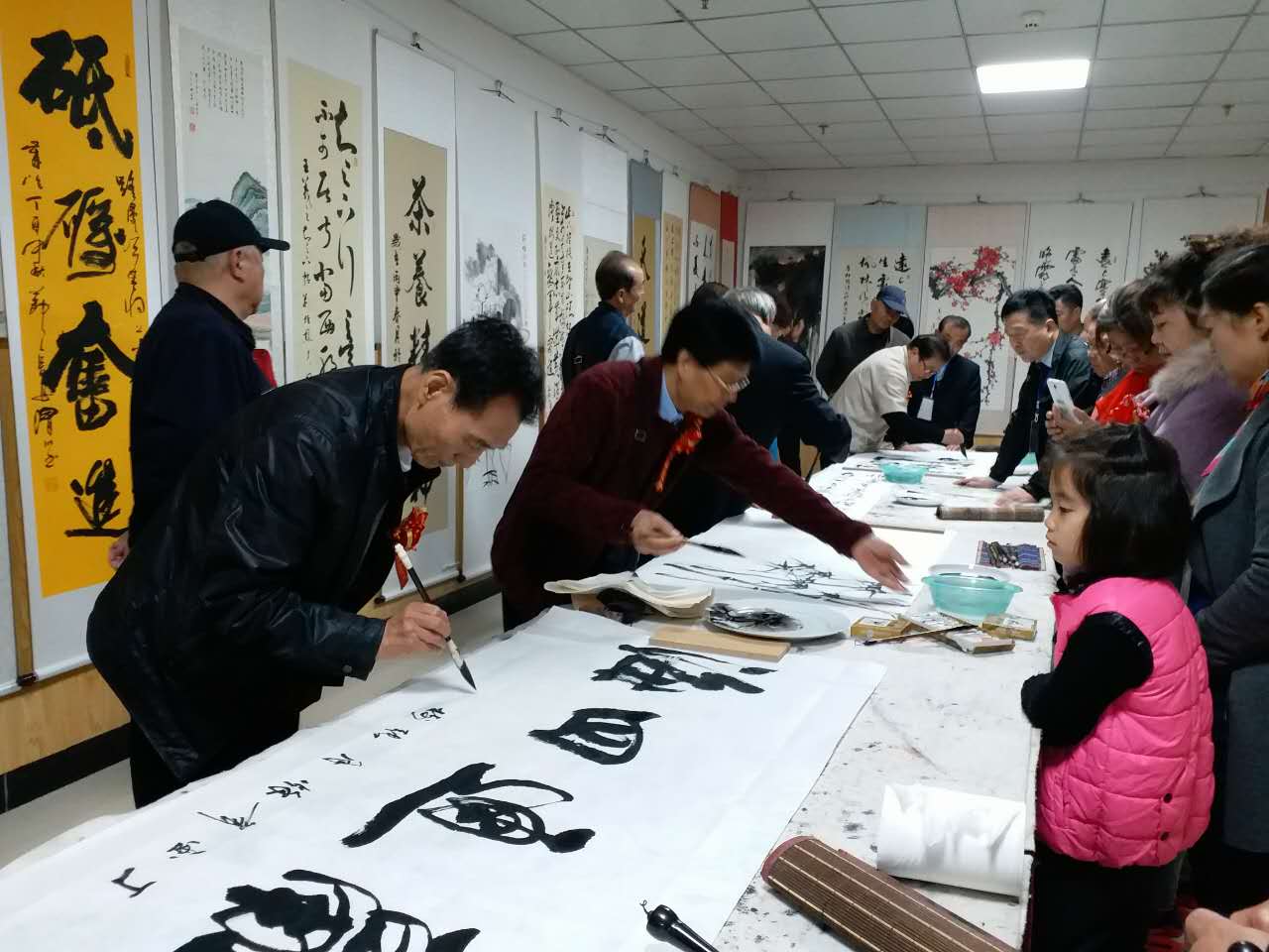 西安盛唐书画院阎良分院揭牌仪式成功举行