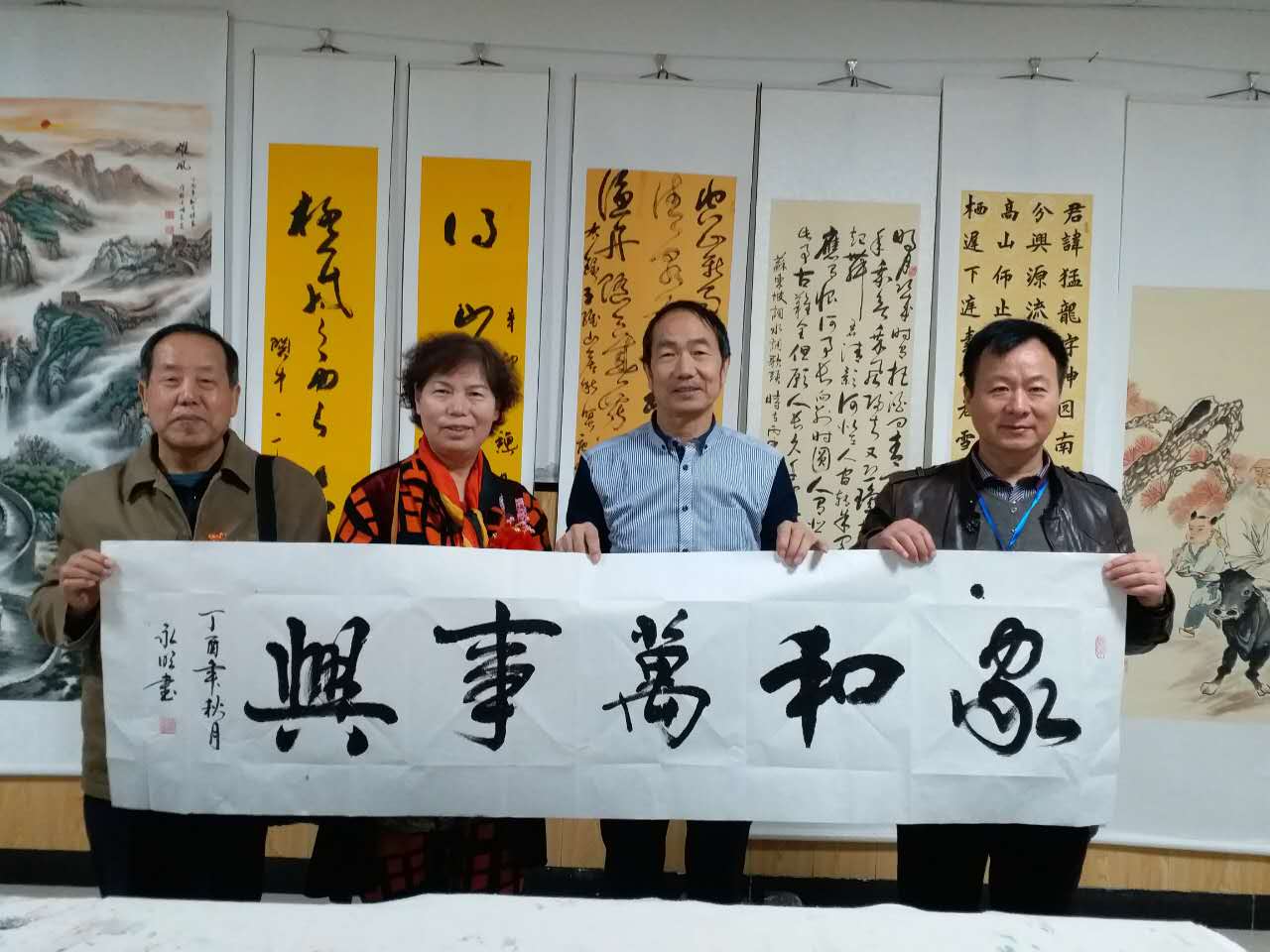 西安盛唐书画院阎良分院揭牌仪式成功举行