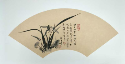 韩正民兰花作品欣赏