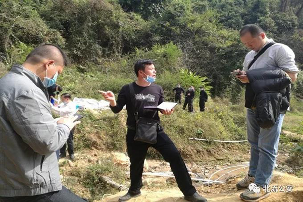 广西北流警方成功侦破清湾无名尸案
