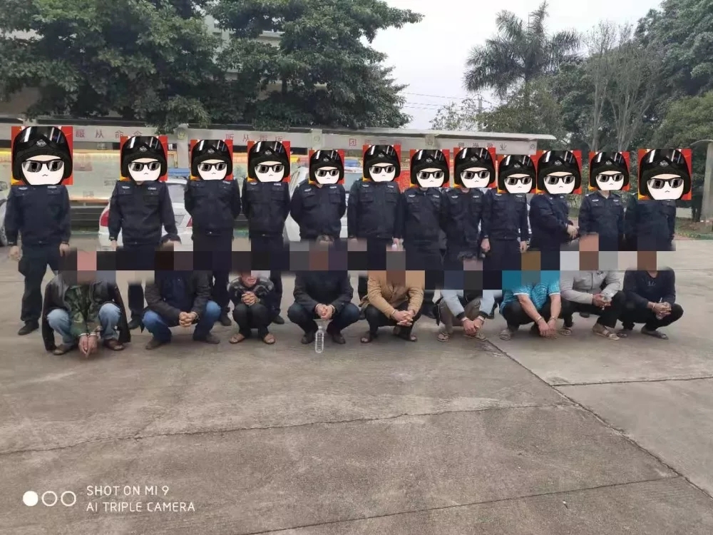 还敢嚣张？广西合浦公安出动150名警力摧毁一宗族涉恶团伙