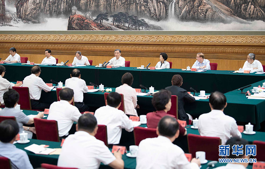 汪洋出席民族工作创新与发展座谈会并讲话