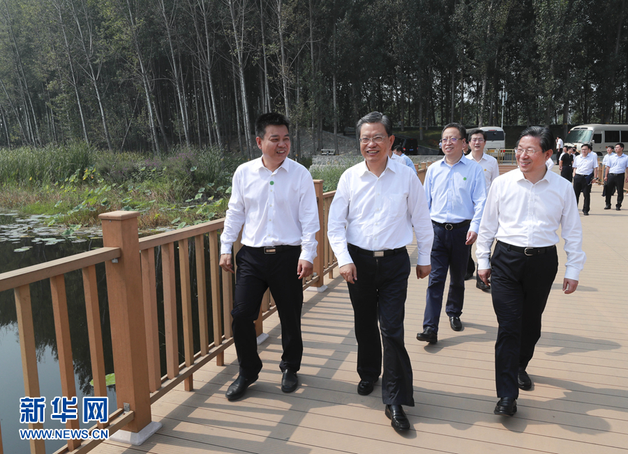 赵乐际在河北调研