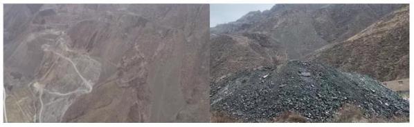 山西忻州部分地方采选企业乱堆乱弃废渣 破坏生态环境